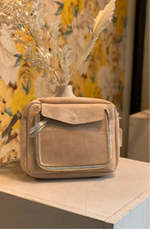 Charger l&#39;image dans la galerie, Sac cuir beige Lorie
