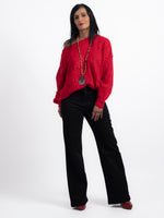 Charger l&#39;image dans la galerie, Pull rouge Aalborg
