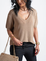 Charger l&#39;image dans la galerie, Tee-shirt camel Cairns
