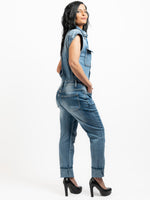 Charger l&#39;image dans la galerie, Combinaison  jeans Maina
