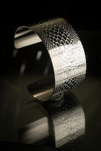 Bracelet argenté acier Auron