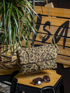 sac femme leopard